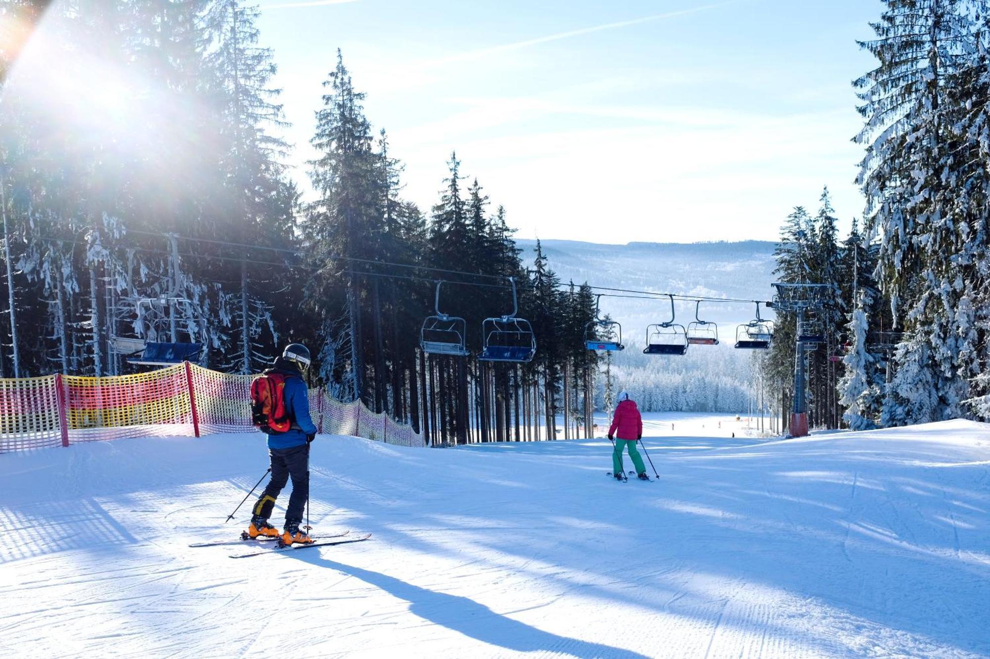 Apartmany - Male Lipno Černá v Pošumaví Exteriör bild